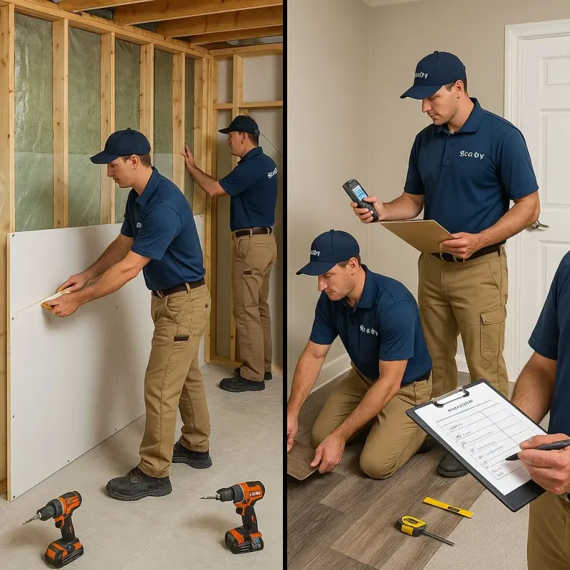 Repairs and Reconstruction process in Beverly, TX